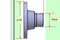 Фланец редуктора заднего моста (KSC, R90 TYPE)